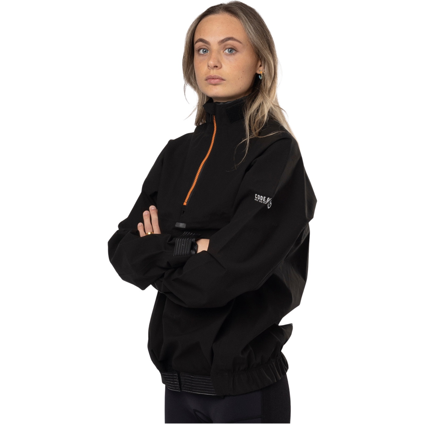 2026 Gul Womens Code Zero Recore 3L Spray Top ST0036 - Black / Orange